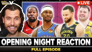 NBA LIVE REACTION: Steph Curry's Warriors vs. Luka's Lakers + SGA's Thunder vs. Durant's Rockets