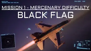 Project Wingman | Mission 1: Black Flag (Mercenary Difficulty) (PS5)