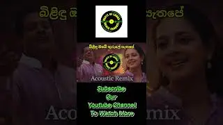Hiru Vikasitha We 🌅 Acoustic Version | Sinhala Romantic Song 2026 | Female Version #shorts