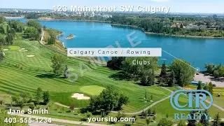 North Glenmore Park - South Glenmore Park Sample - Calgary Aerial&nbsp;Neighborhood Tours for Real Estate