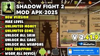 SHADOW FIGHT 2 MOD APK V2.41.9 NEW 2025 - Unlimited Money, Unlimited Energy & Level Max