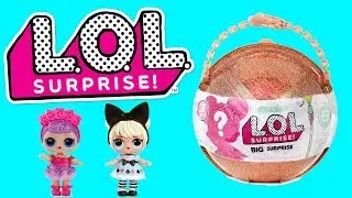 LOL Surprise Dolls Opening the Big Gold Ball with 50 Surprises