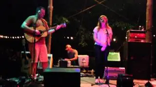 Erin and TK Bardwell at Forrest Williams Backyard Boogie - Cannonball