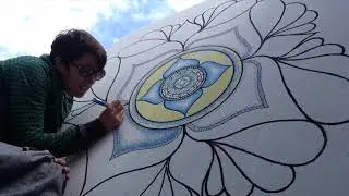 Mandala Ocean Vibes ba AKO Art (Alba Knobel)