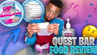 This Quest Bar Was Sum Else *Unexpected Flavor* #chefty#questbar#foodreview