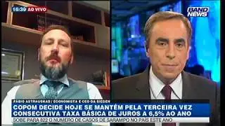 Band News (15/08/2018) - Expectativas para Economia Segundo Semestre de 2018