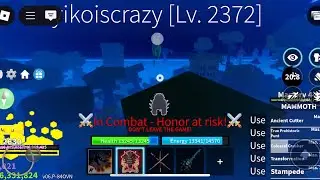 Running Dragon user vs Spamming mammoth user (I am NOT good at pvp)