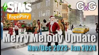 The Sims Freeplay &mdash; обновление Merry Melody🎄 [Даты и призы]