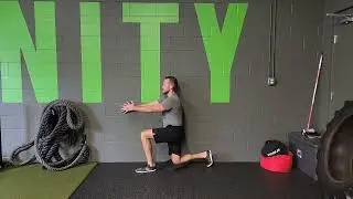 Unity Fitness - 1/2 Kneel T-S Rot'n (Open Book) w/Wall FB
