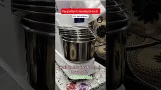 Get the BEST 10 Liter Spiral Mixer for Your BAKERY MACHINE Needs!