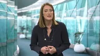 EP President Roberta Metsola addresses participants at the peace conference in Luxembourg [EN]