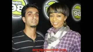 Keri Hilson with Go Hard DVD and Mo Money