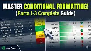 Conditional Formatting in Excel - Part-1 in Hindi #Excel