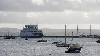 Ferries At Lymington, Dec 2025