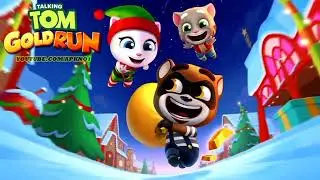 Talking Tom Gold Run Christmas Theme (Remake)