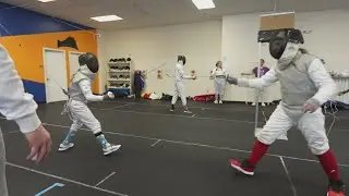 Mainers are giving the sport of fencing a try