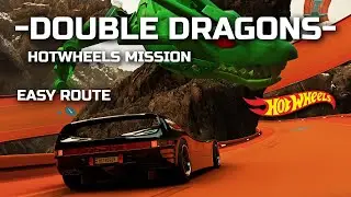 Forza Horizon 5 - HotWheels Double Dragons Challenge | FH5 Dragon atop Hammer Mountain and Volcano