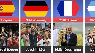 Every FIFA World Cup Winning Managers