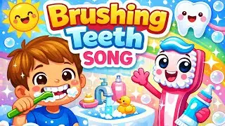 Toothbrushing Song for Toddlers 🪥 Squeeze a Bit | Kids Morning Routine Song | Kinder Moves