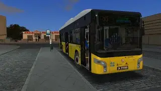 Omsi 2/ Yeni Araç Karsan Avancity L Cng! (Gerçek Motor Sesleri/Tabela) 58 Hattında Gün Batımı Seferi