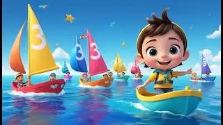 Ten Little Ships Sailing the Sea + More | Nautical Adventure Rhyme for Kids