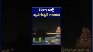 Brihadeeswara Temple in the lights | దీపకాంతుల్లో బృహదీశ్వర్&zwnj; ఆలయం | ZEE Telugu News