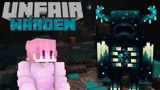 Unfair Warden Is Impossible!! | Minecraft Unfair Map