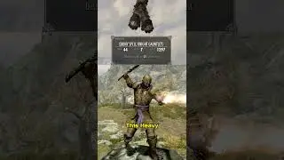 Эта броня позволит вам стать рыцарем-магом! #skyrim #gaming #shorts