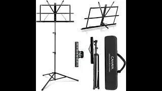 Product Review: CAHAYA 2 in 1 Dual Use Folding Sheet Music Stand & Desktop Book Stand with Bag
