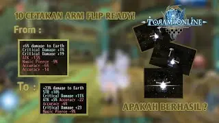Mencoba Fillstat DTESCDCD Flip ATK% Armor Pot 129 [Toram Online]