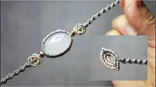 DIY Makramee Armband mit Makramee Knopfverschluss Level 5; 02/2022