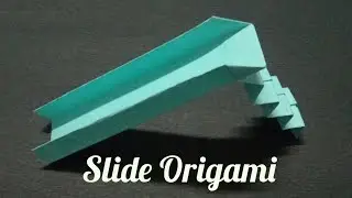Origami Slide | How to make paper play ground slide