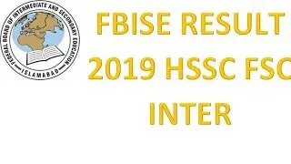 2nd year result 2019 - 1st year result 2019 - FA Fsc Intermediate Inter HSSC Result 2019