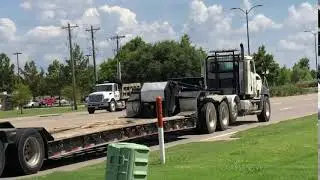 Two Internationals and a Cat CT680 in TX-289 in Frisco Texas