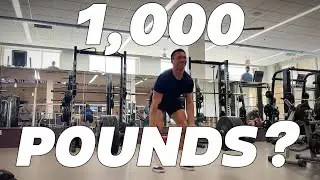Attempting the Thousand Pound Club | Squat, Bench Deadlift