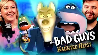 THE BAD GUYS: HAUNTED HEIST (2024) | Movie REACTION! | First Time Watch | Dreamworks | Netflix