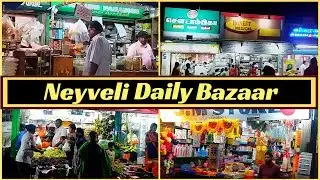 Neyveli Daily Bazaar At Night Part - 1