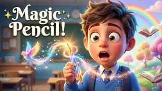 Magic Pencil Aur Sapno Ki Duniya | Kids Moral Story | Imagination & Responsibility #MagicPencil