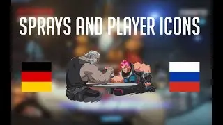 Overwatch ALL PLAYER ICONS AND SPRAYS