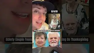 Пожилая пара найдена мертвой после того, как пропала без вести в День благодарения