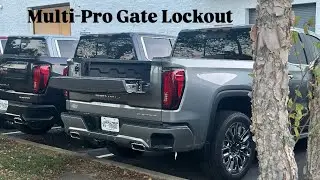 How To Disable Your Multi-Pro Tailgate on Your Sierra