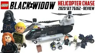 LEGO BLACK WIDOW Set 76162 - Helicopter Chase REVIEW
