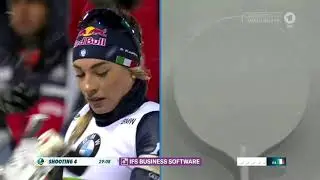 DOROTHEA WIERER 18 sec. Schie&szlig;en &Ouml;stersund 2019/20