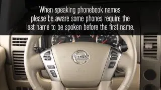 2014 NISSAN Titan - Bluetooth&reg; Hands-free Phone System without Navigation Operating Tips