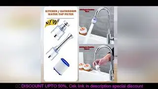 New Kitchen Faucet Water Tap Filter bubbler filter for Hard Water Bath Filtration Purifier Remove Ch