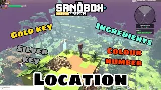 Gold Silver Key | Ingredients | Colour Number LOCATION The Green Inferno - SANDBOX Alpha Season 2