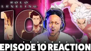 Solo Leveling Season 2 Episode 10 Reaction – Jinwoo FLEXES on S-Rank Hunters & Ant King Awakens! 🏝️🔥