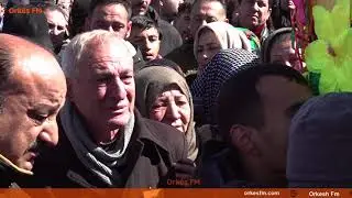 مراسم مهيبة للقيادي  ريزان أوركيش