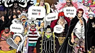 When all Captains have a meeting!! _ One Piece Skit
