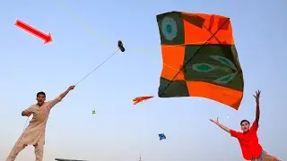 Umer Kite Flying Neighbors Roof Catch Kite Abubaker With Red Door 🪁